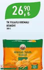 TARIM KREDİ BİRLİK YULAFLI KREMALI BİSKÜVİ 300 G